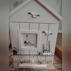 Homemade Beach Key Holder 🌊🐚